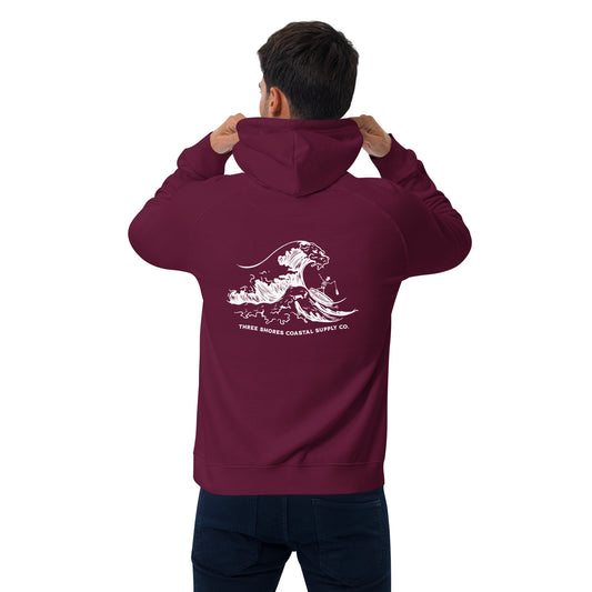 Rogue Wave Unisex Organic Hoodie